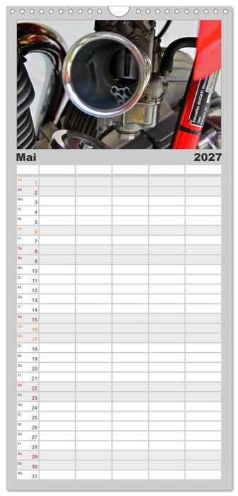 Ducati 900SS Königswelle (CALVENDO Familienplaner 2027)