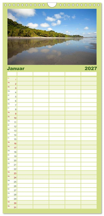 Costa Rica (CALVENDO Familienplaner 2027)