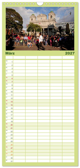 Costa Rica (CALVENDO Familienplaner 2027)