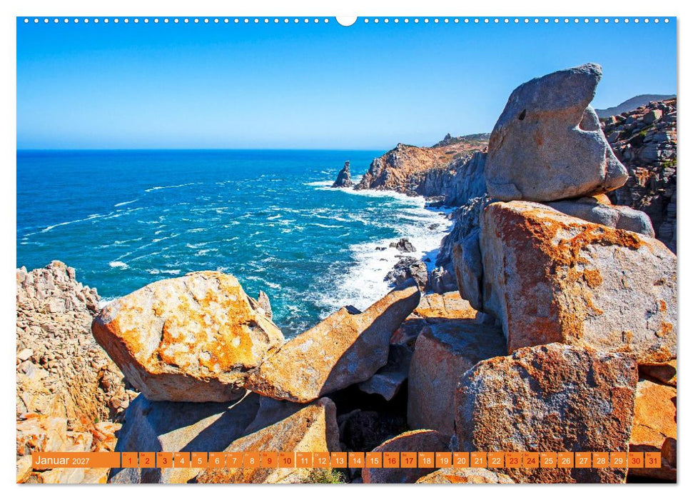Sardinien - Felsformationen abseits der Sandstrände (CALVENDO Premium Wandkalender 2027)