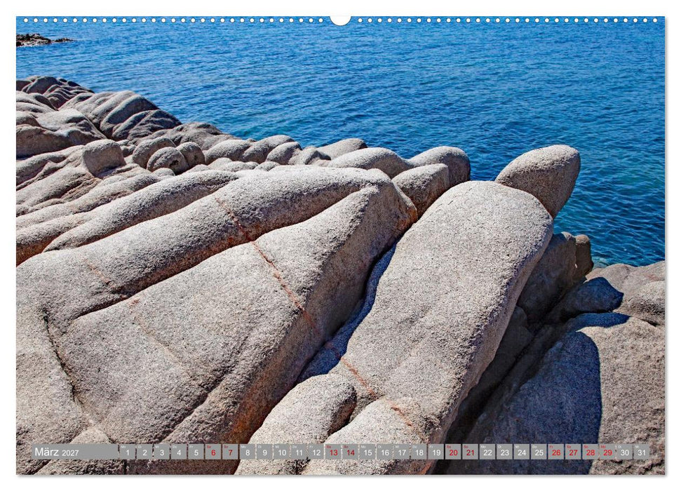 Sardinien - Felsformationen abseits der Sandstrände (CALVENDO Premium Wandkalender 2027)