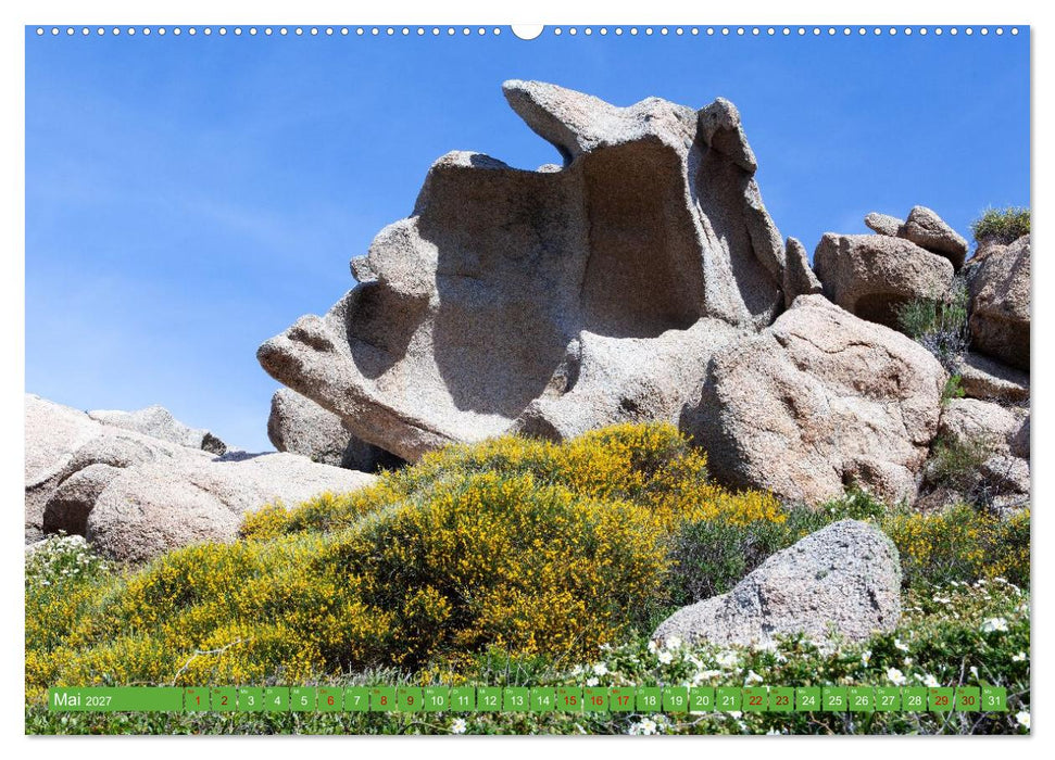 Sardinien - Felsformationen abseits der Sandstrände (CALVENDO Premium Wandkalender 2027)