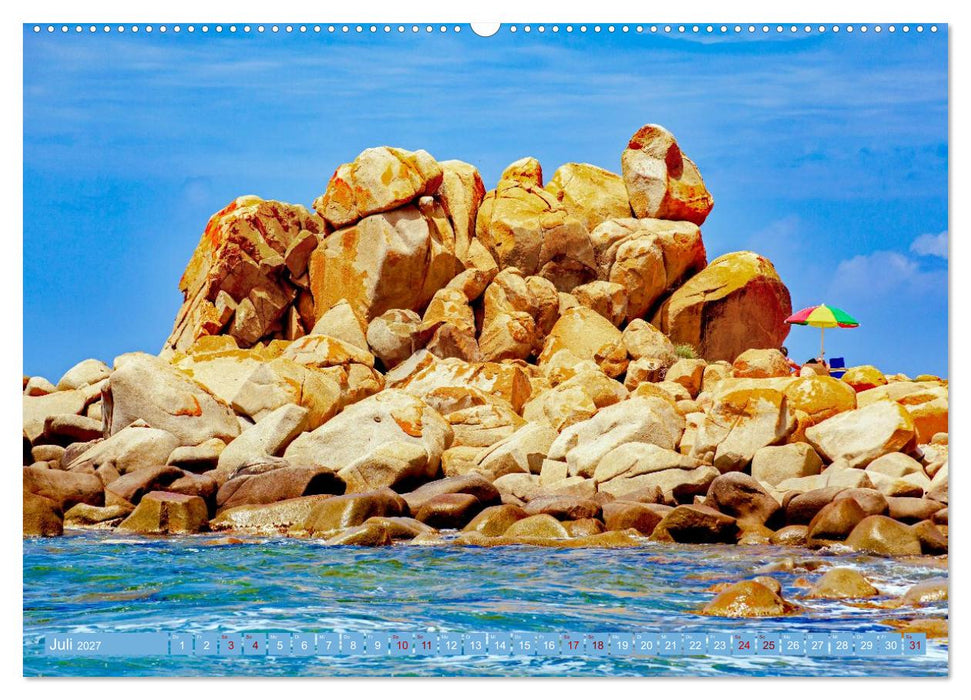 Sardinien - Felsformationen abseits der Sandstrände (CALVENDO Premium Wandkalender 2027)