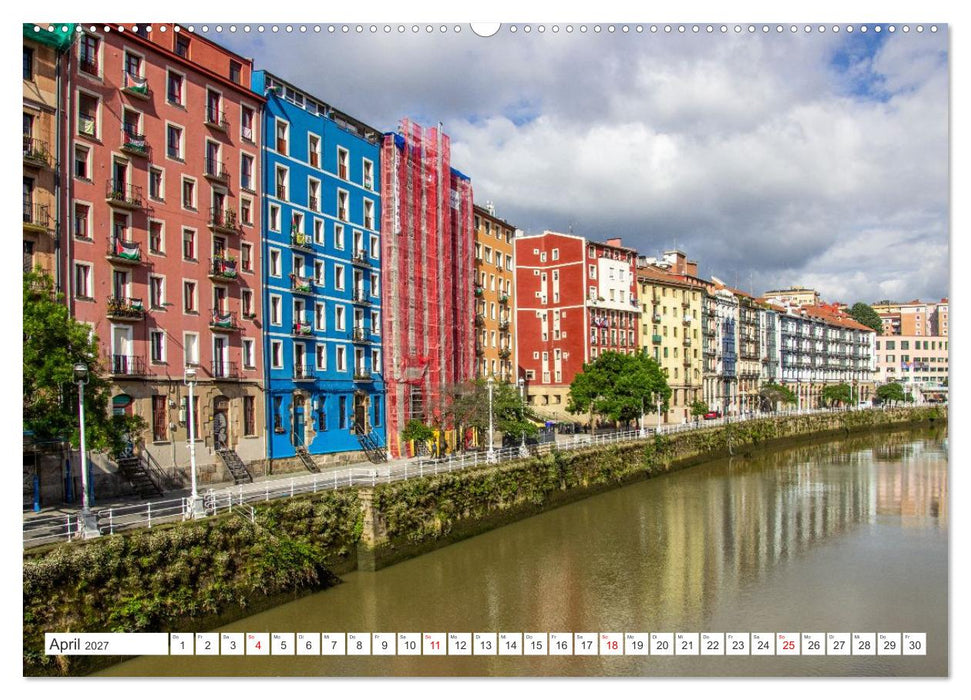 Zauberhaftes Bilbao (CALVENDO Premium Wandkalender 2027)