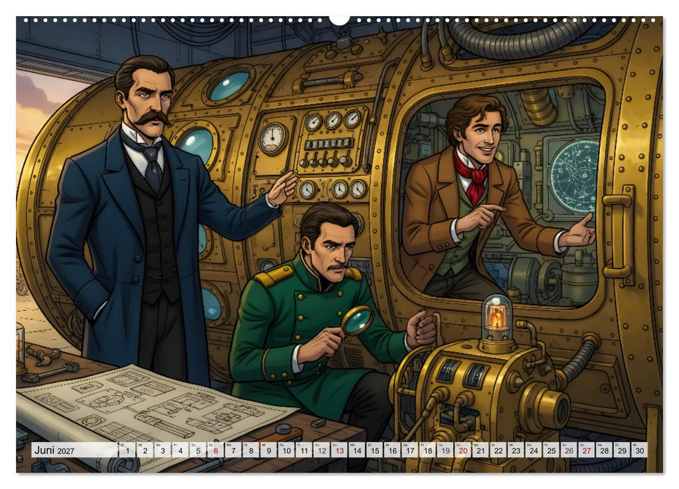 Von der Erde zum Mond – Die unglaubliche Mondexpedition (CALVENDO Wandkalender 2027)