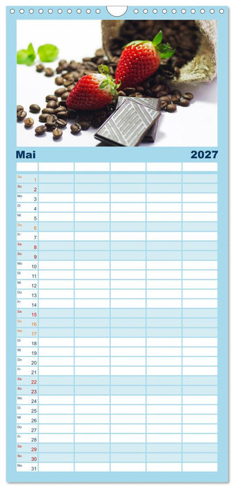 Kaffee-Pause Terminkalender (CALVENDO Familienplaner 2027)
