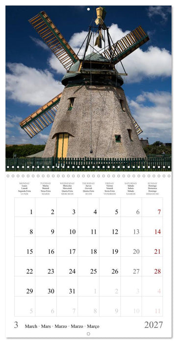 Explorer Amrum - Germany’s Hidden North Sea Island (CALVENDO Monthly Calendar 2027)