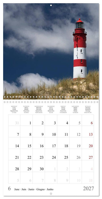 Explorer Amrum - Germany’s Hidden North Sea Island (CALVENDO Monthly Calendar 2027)