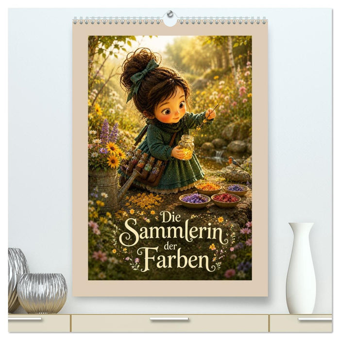 Die Sammlerin der Farben (CALVENDO Premium Wandkalender 2027)
