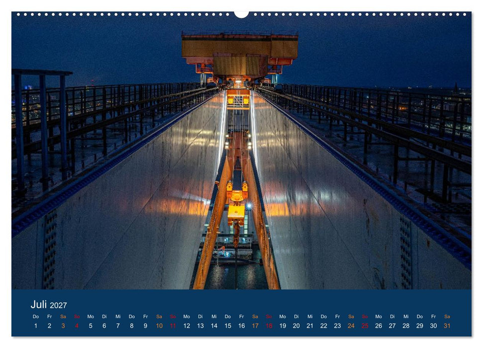 Das Wahrzeichen der Fördestadt (CALVENDO Premium Wandkalender 2027)