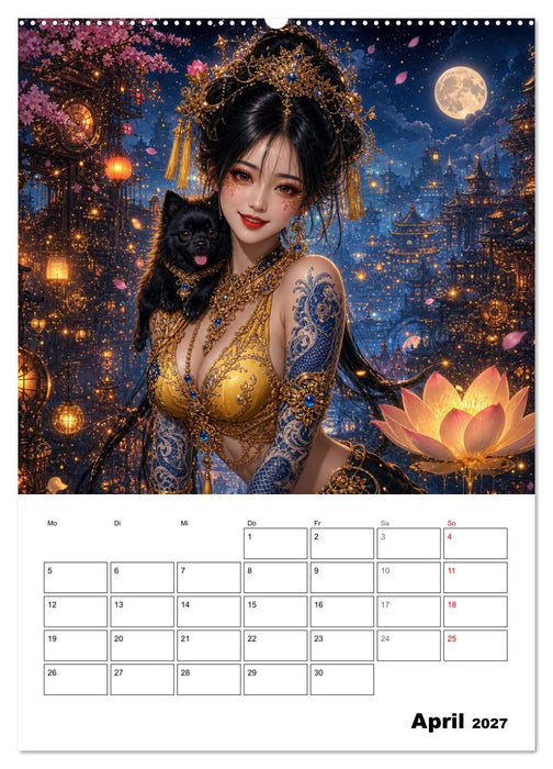 Mondgeborene (CALVENDO Wandkalender 2027)