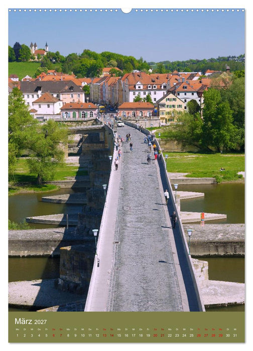 Zeitloses Regensburg. Impressionen zwischen Fluss und Altstadt (CALVENDO Wandkalender 2027)