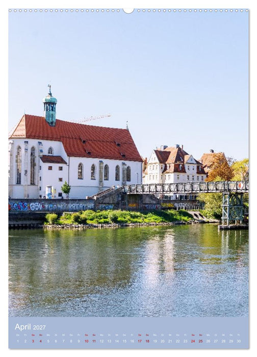 Zeitloses Regensburg. Impressionen zwischen Fluss und Altstadt (CALVENDO Wandkalender 2027)