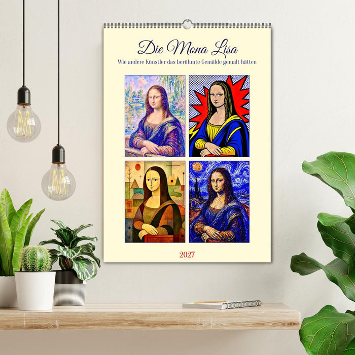Die Mona Lisa (CALVENDO Wandkalender 2027)