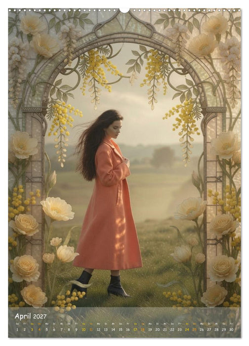Die Dame im Sternenduft (CALVENDO Premium Wandkalender 2027)