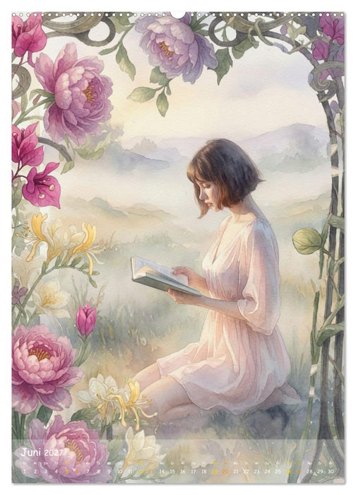 Die Dame im Sternenduft (CALVENDO Premium Wandkalender 2027)