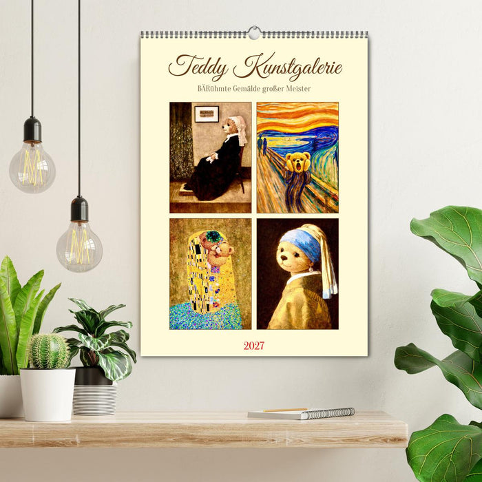 Teddy Kunstgalerie (CALVENDO Wandkalender 2027)