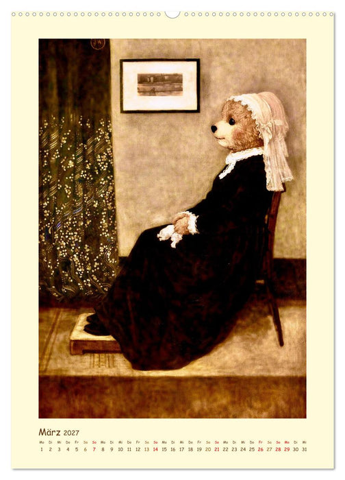 Teddy Kunstgalerie (CALVENDO Wandkalender 2027)