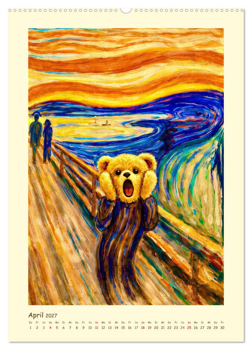 Teddy Kunstgalerie (CALVENDO Wandkalender 2027)