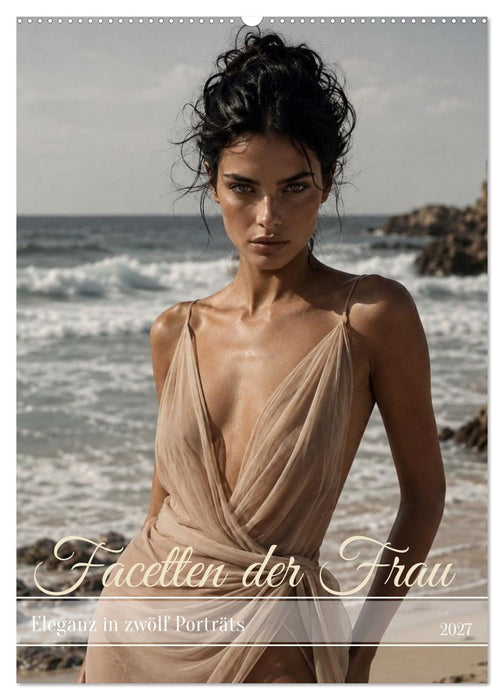 Facetten der Frau - Eleganz in zwölf Porträts (CALVENDO Wandkalender 2027)