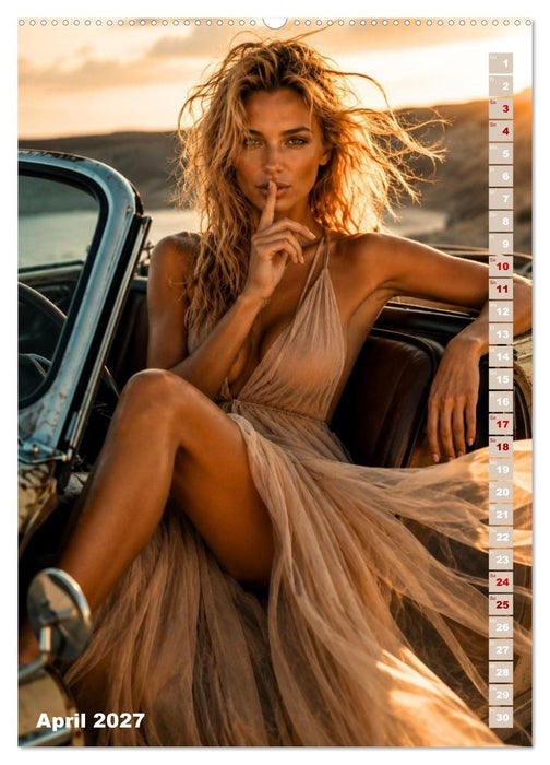 Facetten der Frau - Eleganz in zwölf Porträts (CALVENDO Wandkalender 2027)