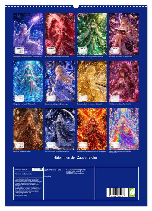 Hüterinnen der Zauberreiche (CALVENDO Premium Wandkalender 2027)