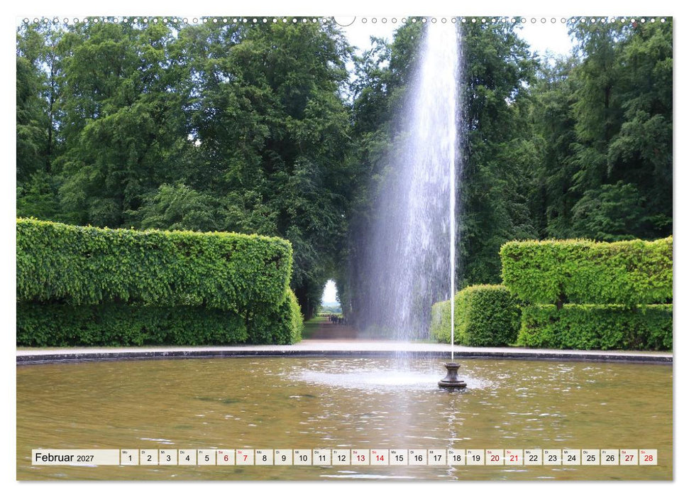 Augustusburg und Falkenlust - Zwei Schlösser im rheinischen Brühl (CALVENDO Wandkalender 2027)