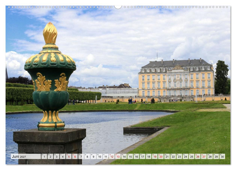Augustusburg und Falkenlust - Zwei Schlösser im rheinischen Brühl (CALVENDO Wandkalender 2027)