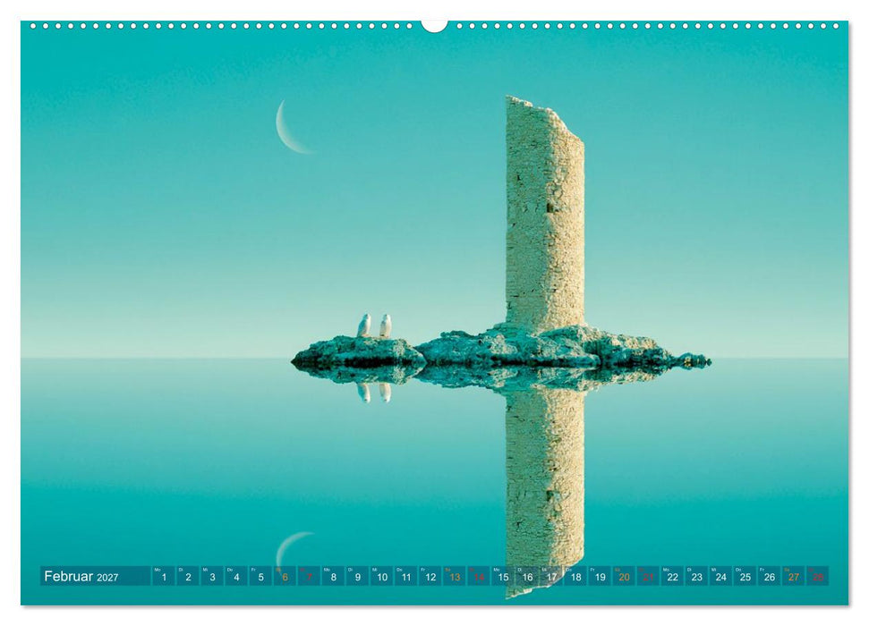 Wo Wasser Träume bewahrt (CALVENDO Wandkalender 2027)