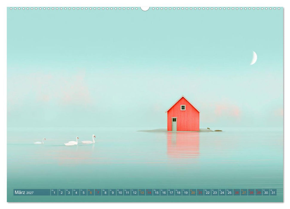 Wo Wasser Träume bewahrt (CALVENDO Wandkalender 2027)