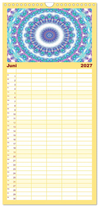 Mandala Träume (CALVENDO Familienplaner 2027)