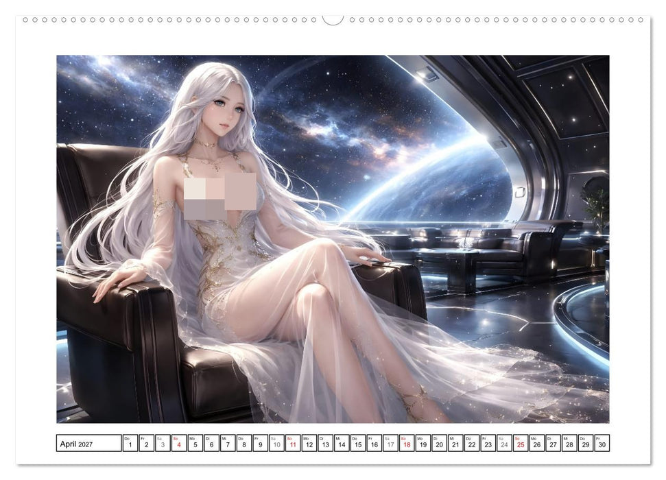Raumschiff Schönheiten (CALVENDO Premium Wandkalender 2027)
