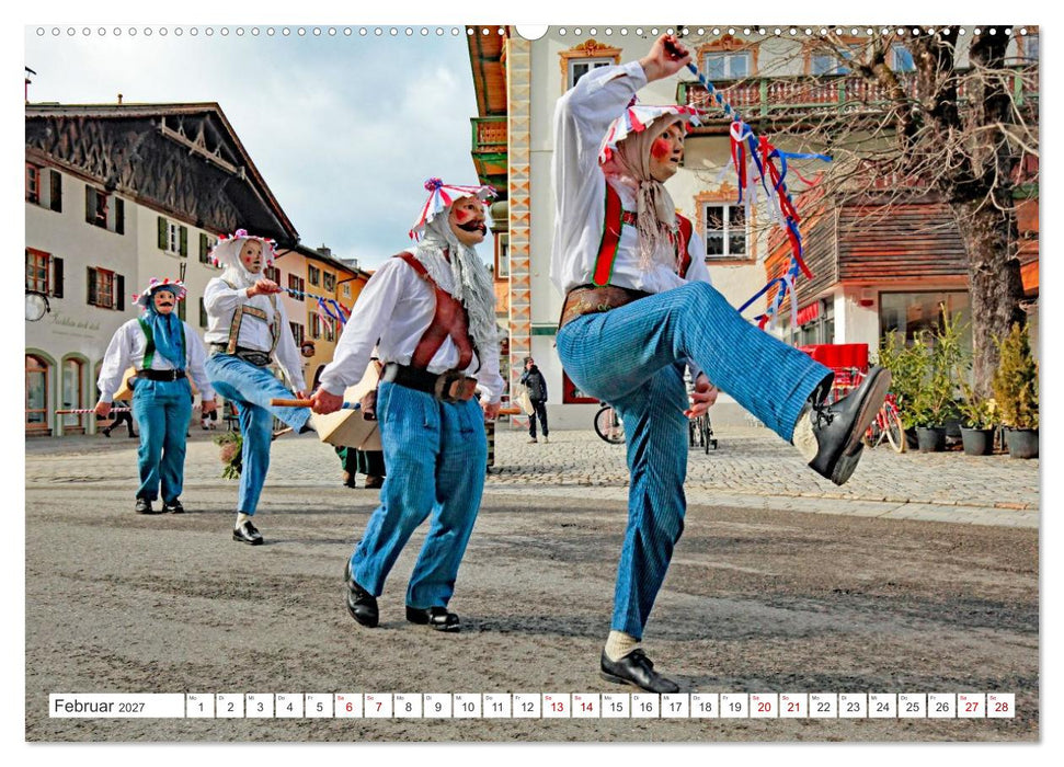 Mittenwald und seine Jahreszeiten (CALVENDO Wandkalender 2027)