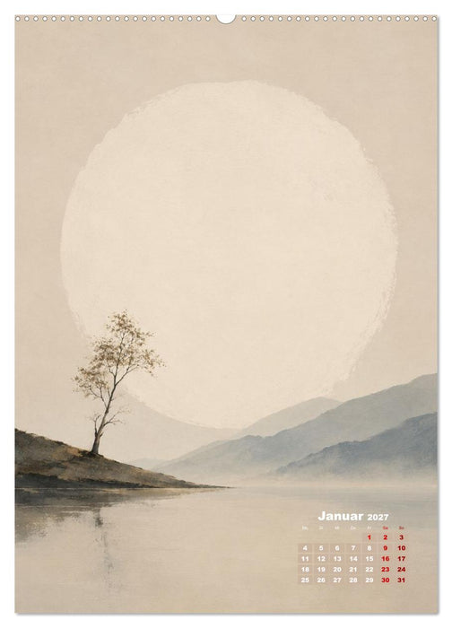 Stille Formen (CALVENDO Premium Wandkalender 2027)