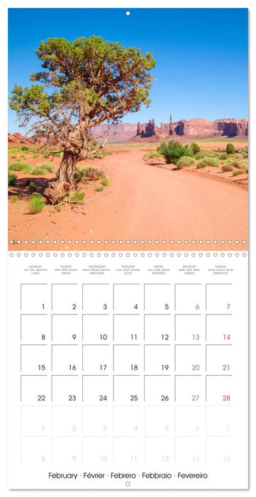 Monument Valley – Gorgeous Scenic Views (CALVENDO Monthly Calendar 2027)