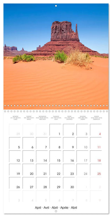 Monument Valley – Gorgeous Scenic Views (CALVENDO Monthly Calendar 2027)