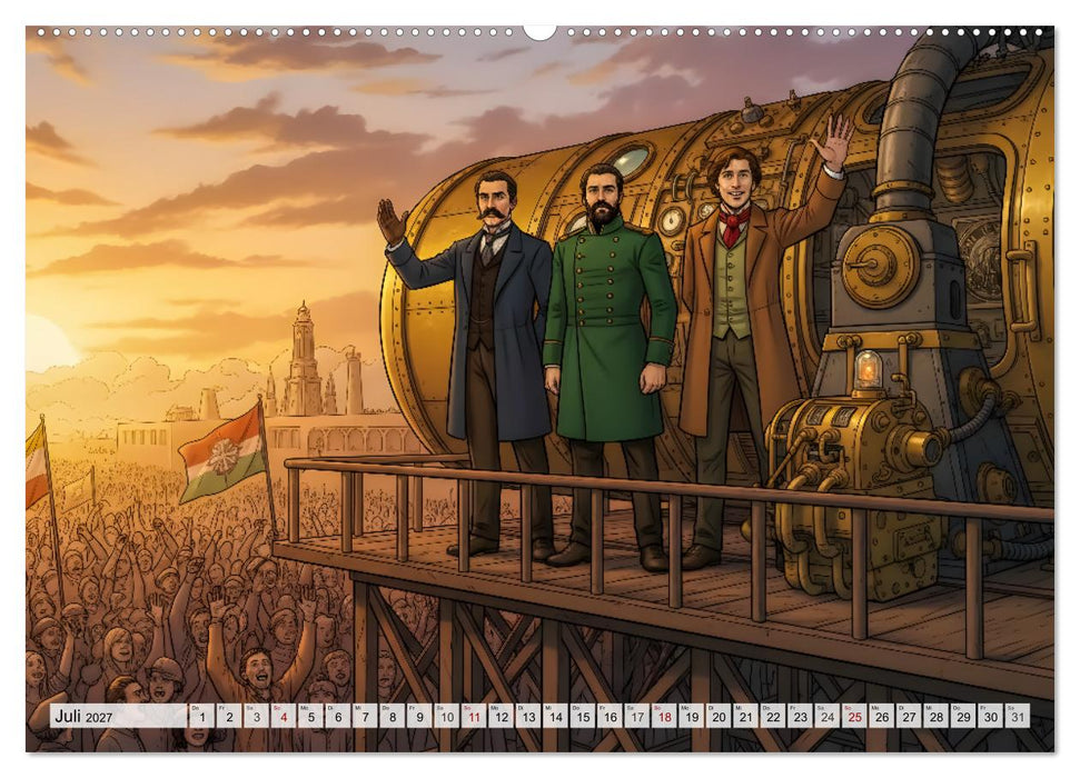 Von der Erde zum Mond – Die unglaubliche Mondexpedition (CALVENDO Premium Wandkalender 2027)
