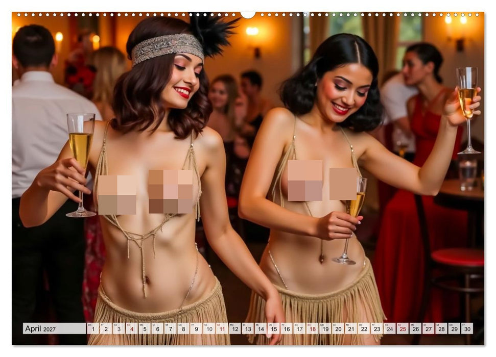 Spicy Flashbacks – Die Kunst der Verführung (CALVENDO Premium Wandkalender 2027)