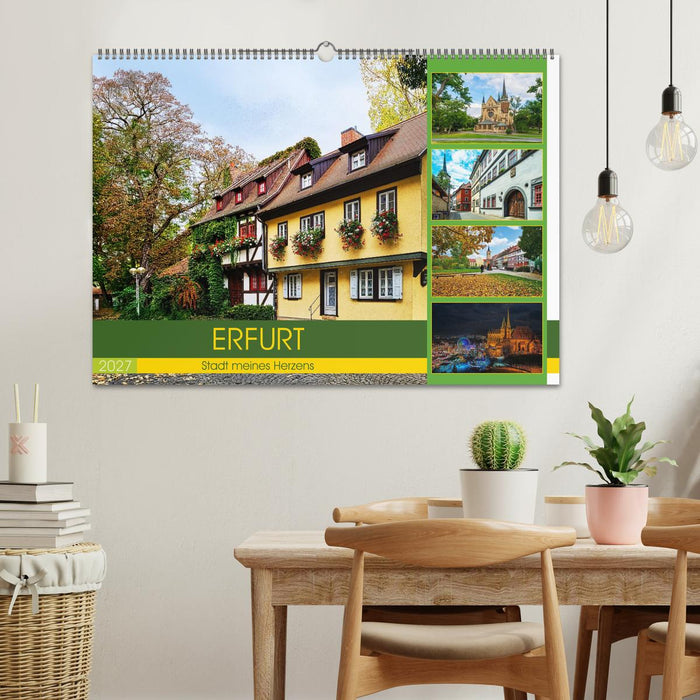 Erfurt - Stadt meines Herzens (CALVENDO Wandkalender 2027)