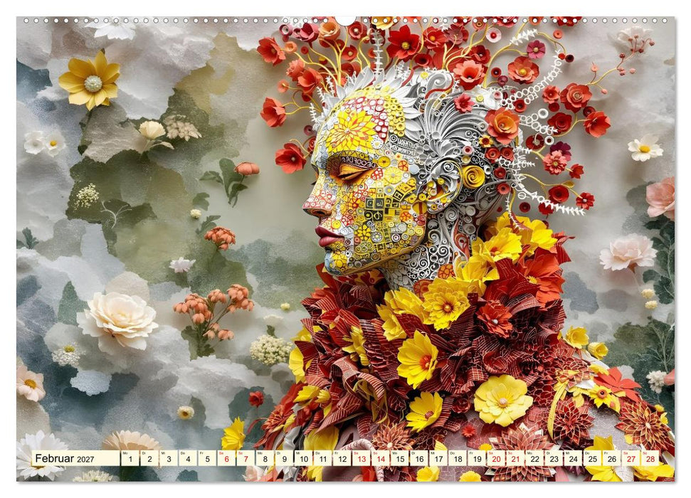 Natur trägt Mode (CALVENDO Wandkalender 2027)