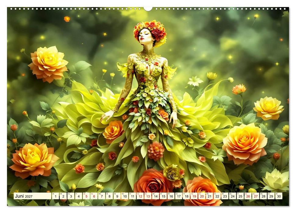Natur trägt Mode (CALVENDO Wandkalender 2027)