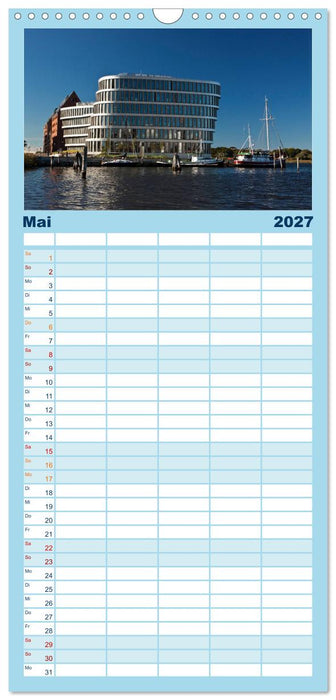 Ostseeperle Rostock (CALVENDO Familienplaner 2027)