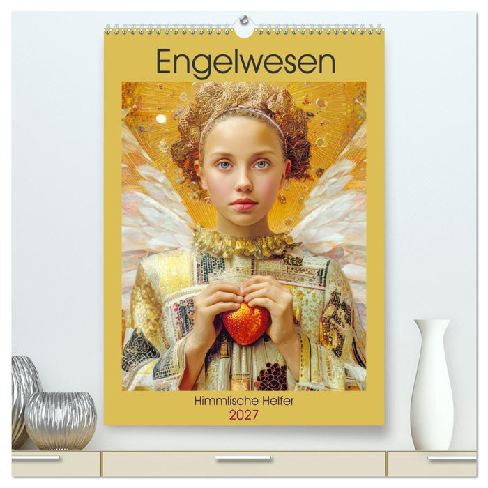 Engelwesen - Himmlische Helfer (CALVENDO Premium Wandkalender 2027)