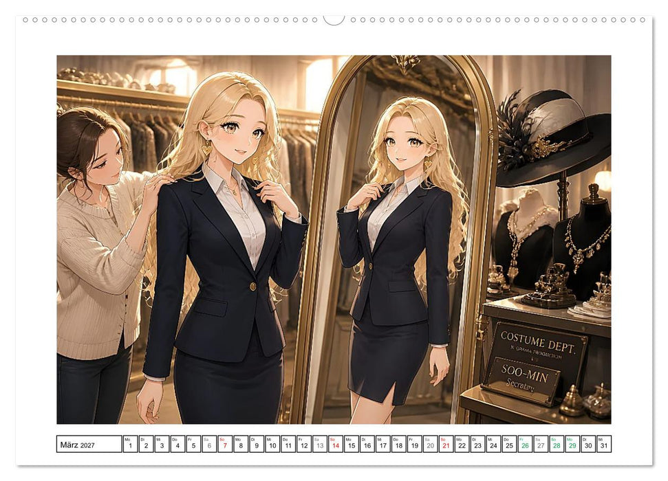Ein K-Drama Sternchen hebt ab (CALVENDO Wandkalender 2027)