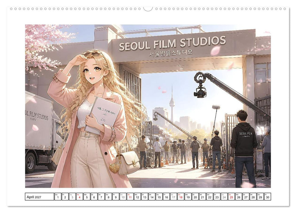 Ein K-Drama Sternchen hebt ab (CALVENDO Wandkalender 2027)