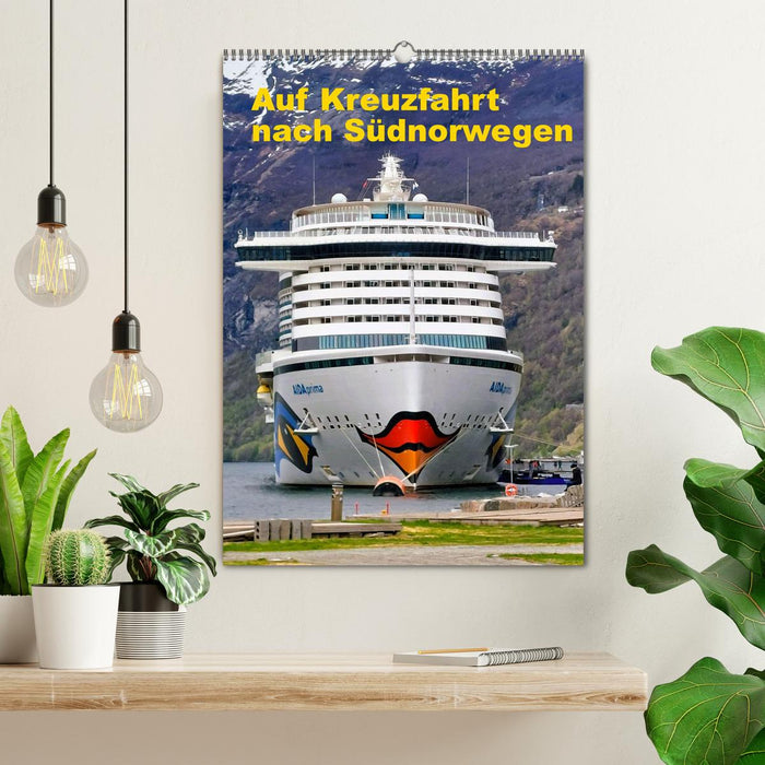 Auf Kreuzfahrt nach Südnorwegen (CALVENDO Wandkalender 2027)