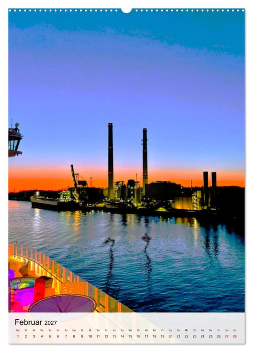Auf Kreuzfahrt nach Südnorwegen (CALVENDO Wandkalender 2027)