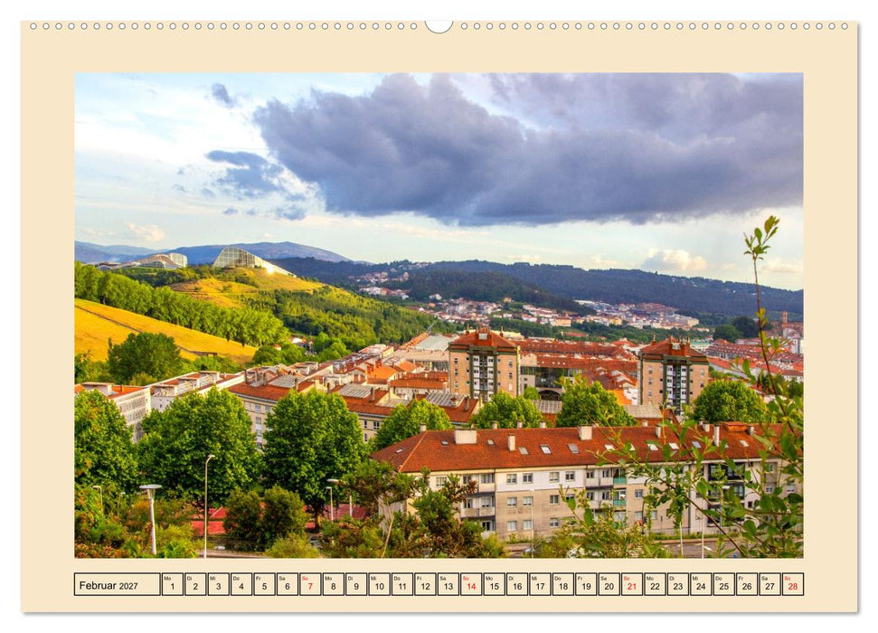 Ein Herz für Santiago de Compostela (CALVENDO Premium Wandkalender 2027)