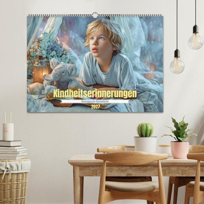 Kindheitserinnerungen - Nostalgische Rückblicke (CALVENDO Wandkalender 2027)