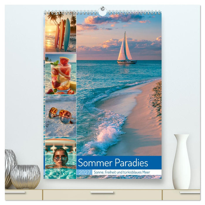 Sommer Paradies (CALVENDO Premium Wandkalender 2027)